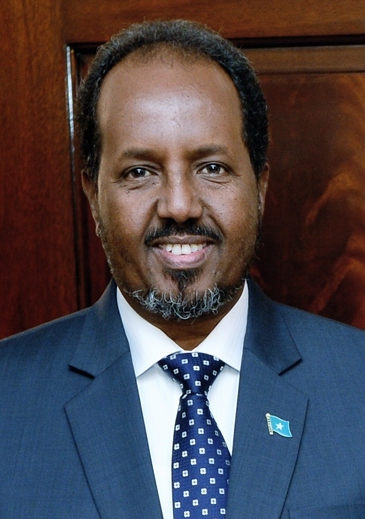 Portrait of Hassan Sheikh Mohamud